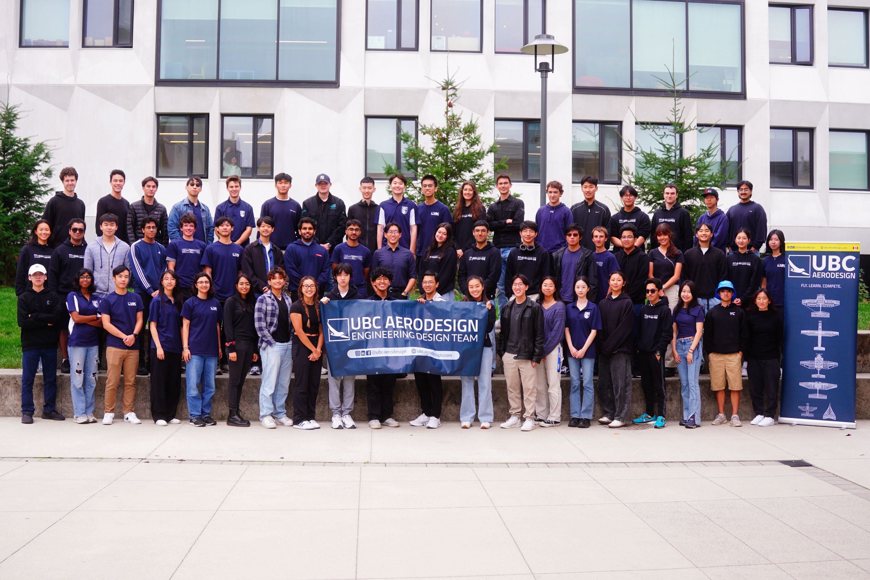 UBC AeroDesign 2024-2025 Team Photo